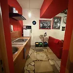 Apartment Red And White Lodz